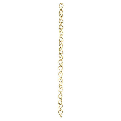 Solid Brass Double Jack Chain