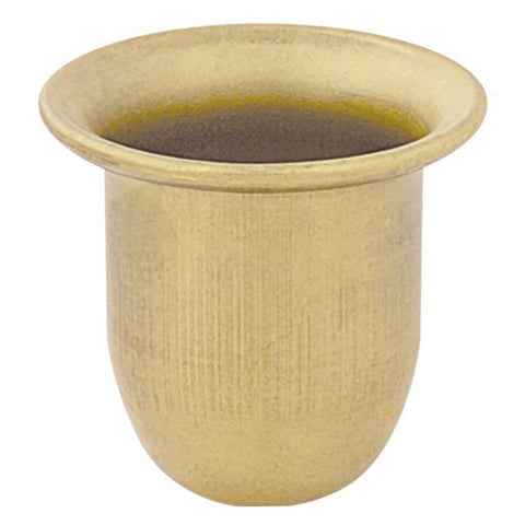Flared Brass Candle Cup